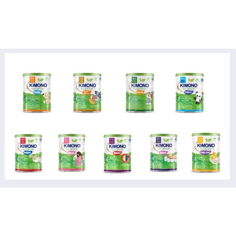 Sữa Kimono infant, probiotic, pedia, grow 900g date mới