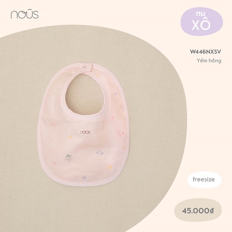 Yếm xô Nous cho bé sơ sinh