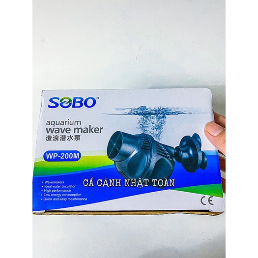 MÁY THỎI LUỒNG TẠO DÒNG NƯỚC CHO BỂ CÁ SOBO WP 200M