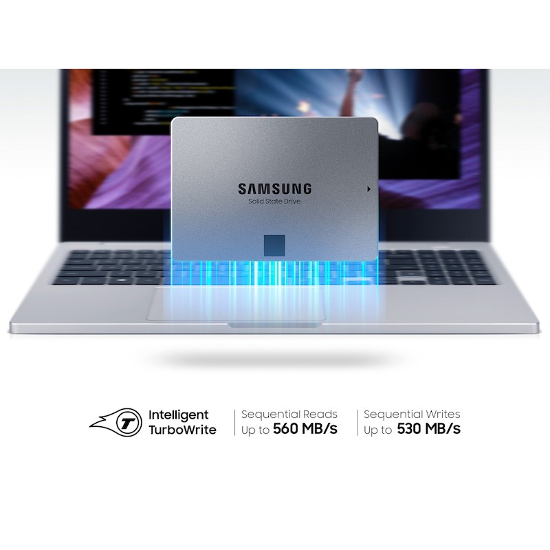 [Mã ELMALL7 giảm 7% đơn 5TR] Ổ cứng SSD Samsung 870 QVO 4TB 2.5Inch SATA3