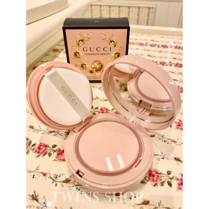 Sale Sốc  Phấn Nước Gucci - Phấn Tươi Gucci Beauty Cushion De Beaute Foundation Fullbox