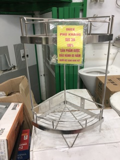 Kệ góc Inox Sus304