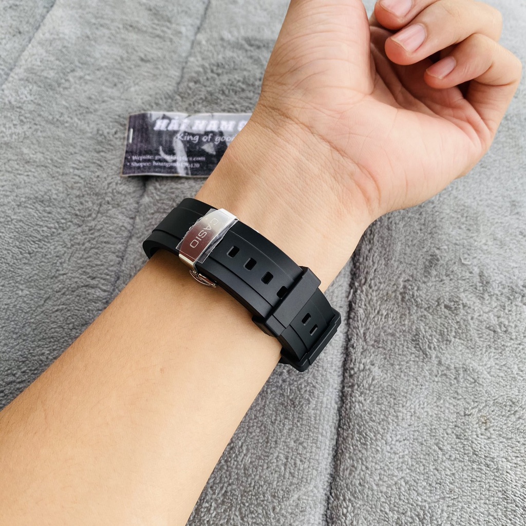Đồng hồ nam G-SHOCK GA-2100-1A Custom Silver Black | GA-2100 Custom | Full phụ kiện | Bảo hành 2 năm