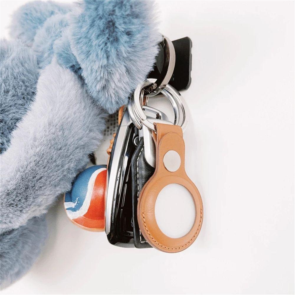 Ốp Bọc Chìa Khóa Bằng Da Chất Lượng Cao Cho Xe Hơi GLENES Air Tags Air Tag