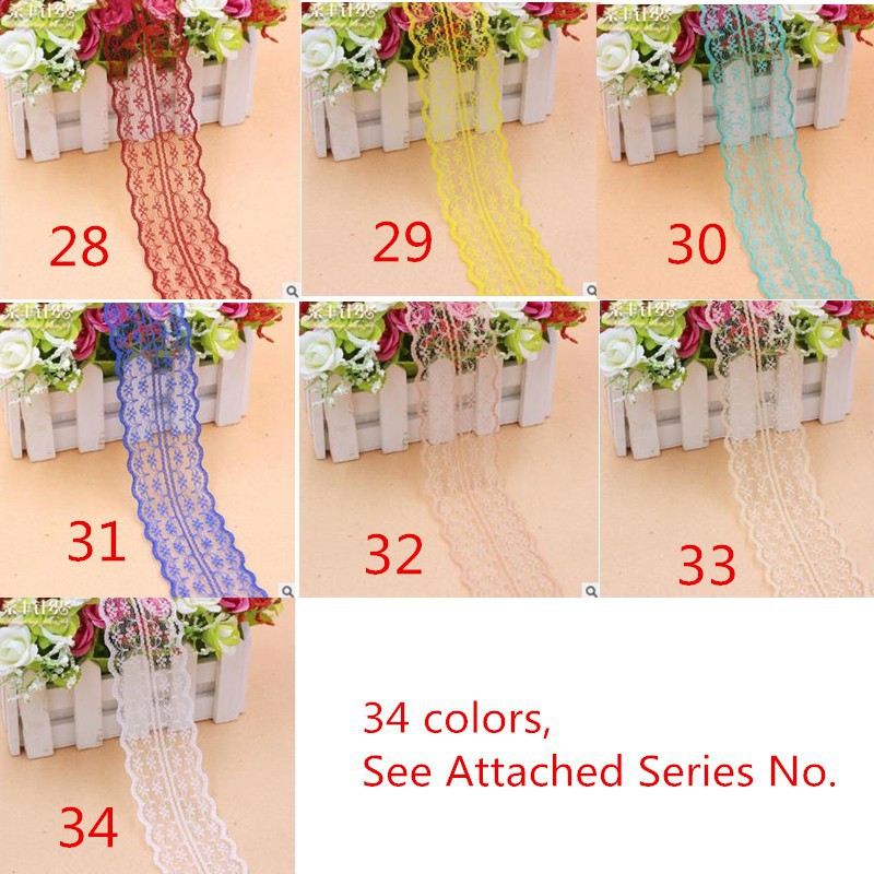 Dải dây ren hoa xinh 9m