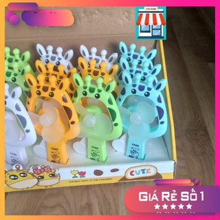 Quạt Bóp Cầm Tay Mini Dễ Thương, Dễ Dàng Mang Đi Mọi Nơi, Vô Cùng Tiện Lợi, Nhiều màu Sắc