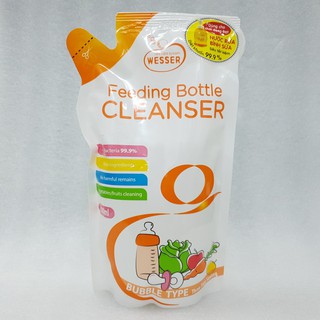 Nước rửa bình sữa Wesser 500ml ( dạng túi )