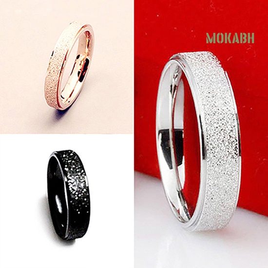 Nhẫn Cưới Bằng Thép Không Gỉ Thiết Kế Thời Trang