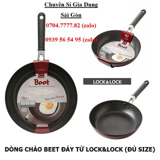 chảo beet đáy từ lock&lock - chảo beet đáy từ