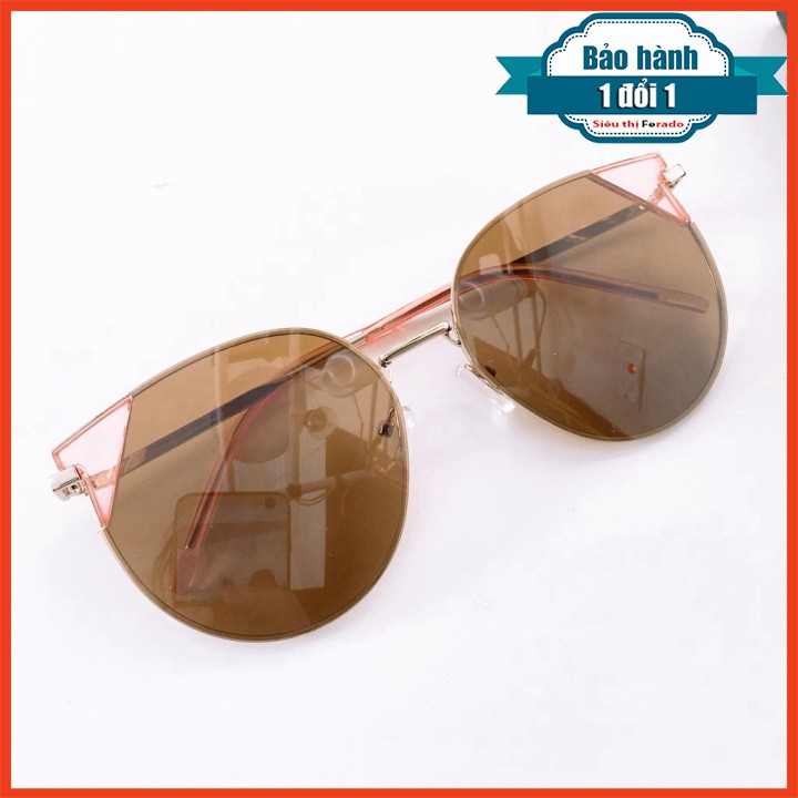[Gía siêu rẻ] Kính mát mắt mèo 5854 đã đeo là XINH -Nhận Cắt Mắt-Tặng kèm hộp+khăn+Chai nước lau kính