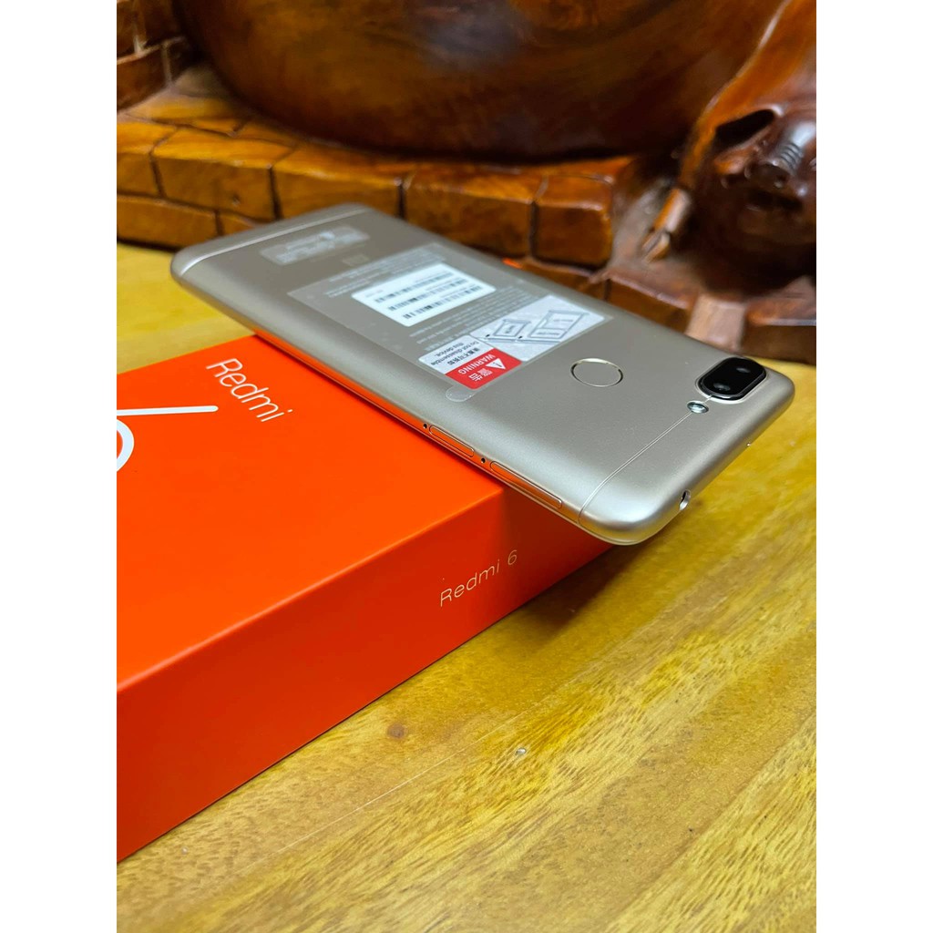 điện thoại Xiaomi Redmi 6 2sim ram 3G/32G mới Chính hãng, Tiếng Việt, VÂN TAY, Chiến PUBG/Liên Quân