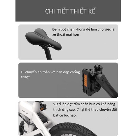 XE ĐẠP ĐIỆN TRỢ LỰC HIMO Z20 - CHÍNH HÃNG