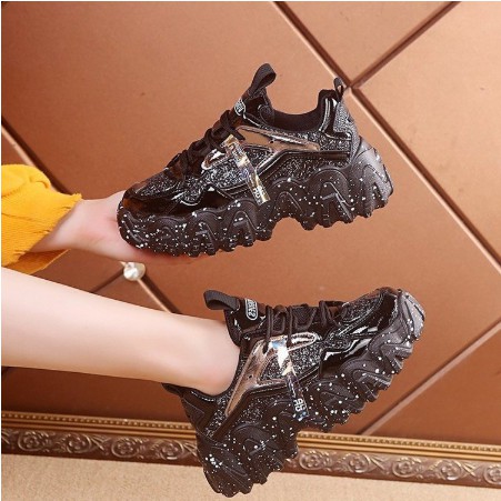 [ FREESHIP TOÀN QUỐC ] Giày thể thao nữ độn đế lấp lánh hót 2020 | BigBuy360 - bigbuy360.vn