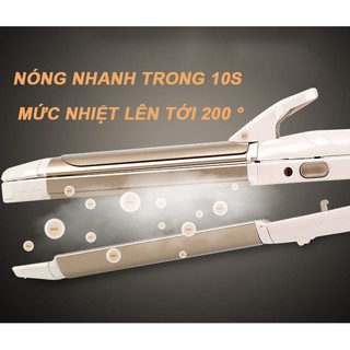 Máy Làm Tóc - Máy Uốn/Duỗi/Dập Xù Tóc Đa Năng 3 Trong 1