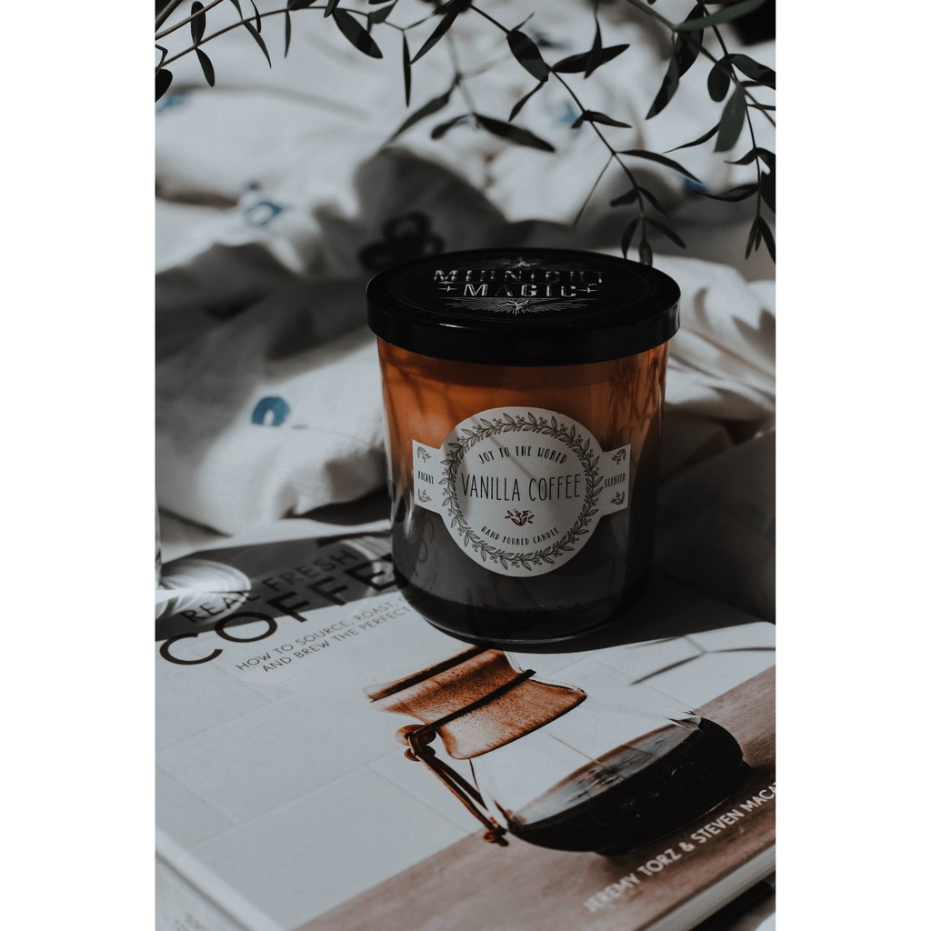 [Mã SKAMSALE03 giảm 10% tối đa 50K đơn 200K] Nến thơm phòng Vanilla Coffee Candle