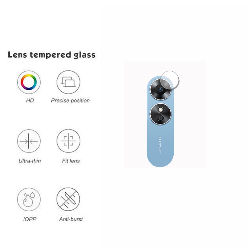 Kính Cường Lực 2 Trong 1 Chống Ánh Sáng Xanh Cho OPPO A17 A15 A15S A77 A57 A96 A95 A94 A74 A54 5G 4G A93 A73 A53 A92 A72