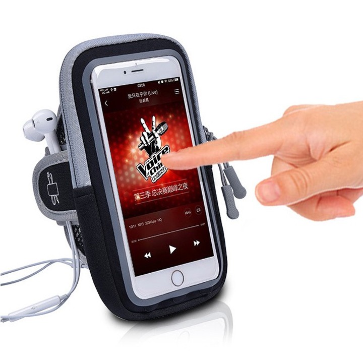 Bao Đựng Điện Thoại Đeo Tay Tập Thể Dục, Đi Xe Đạp 6.0 Inch BD02-túi đựng điện thoại đeo tay chạy bộ