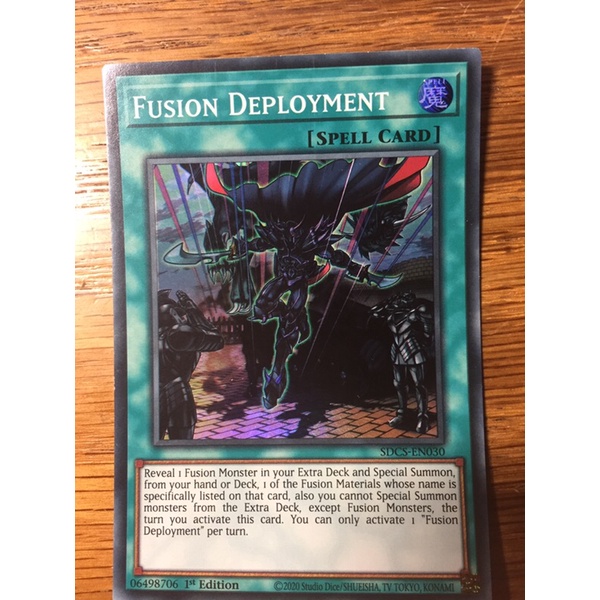Thẻ Bài yugioh Fusion Deployment