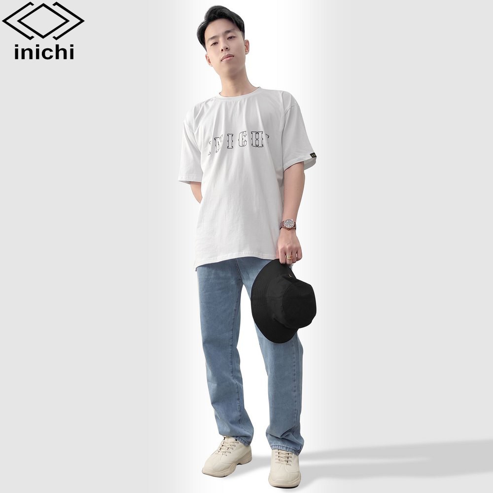 Áo thun unisex in INICHI cách điệu 4 màu I13 | BigBuy360 - bigbuy360.vn