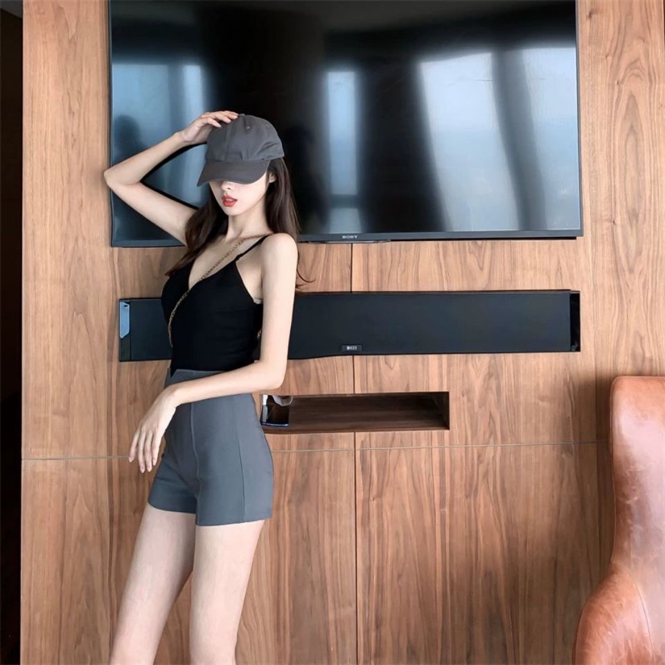 Quần Đùi Lưng Cao Phong Cách Hàn Quốc Cho Nữ | BigBuy360 - bigbuy360.vn