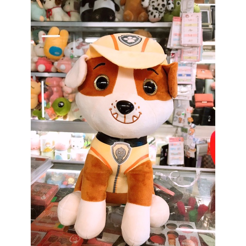 Thú bông đội chó cứu hộ