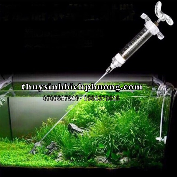 XI LANH TỰ ĐỘNG - KIM TIÊM THUỐC TRỊ RÊU HẠI , DINH DƯỠNG CHO CÂY , KÍCH RỄ XUỐNG NỀN | PHỤ KIỆN TIÊM HOÁ CHẤT THUỶ SINH