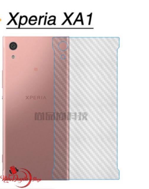 [Freeship toàn quốc từ 50k] Dán lưng Carbon Sony Xperia X,XA,XA Ultra,XA1,XA1 Plus,XA1 Ultra,XZ