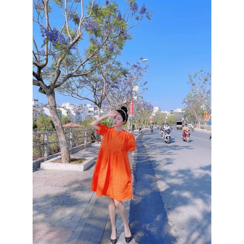 [Mã WASTMINI giảm 10% tối đa 30K đơn 150K] Đầm tay bồng phong cách Hàn | BigBuy360 - bigbuy360.vn