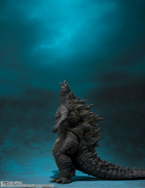 Mô hình đồ chơi quái vật khủng long Godzilla SH Monster 2019.