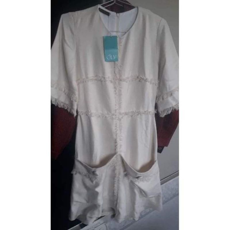 Đầm viền tua rua OLV Boutique nwt