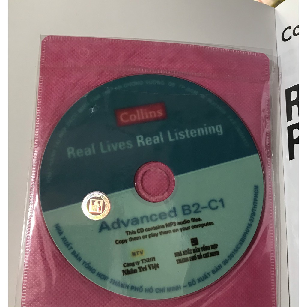 Sách-Real Lives Real Listening Advanced B2 - C1 (Kèm CD)