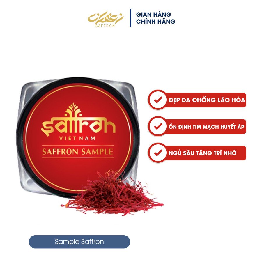 Mẫu dùng thử Saffron Jahan 0.1gr