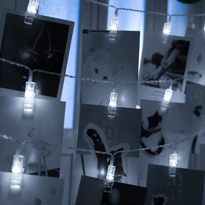 Dây Kẹp Ảnh Đèn Led Trang Trí Nội Thất Xinh Xắn