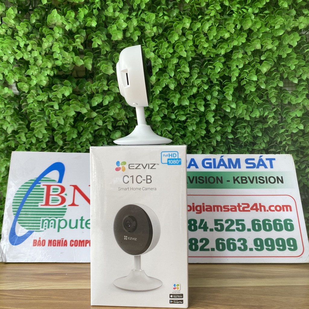Camera IP Ezviz C1C-B độ phân giải 1080P trong nhà, đàm thoại 2 chiều