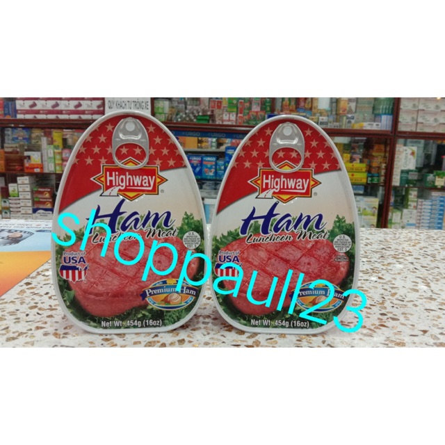 Thịt Hộp ham 454g