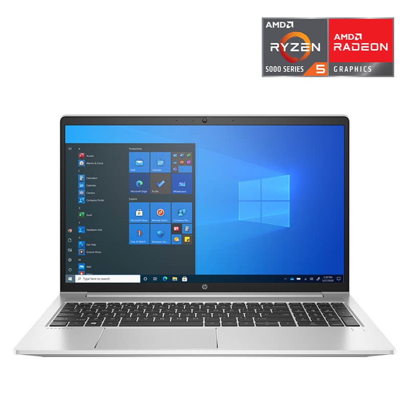 Laptop HP Probook 455 G8 (3G0U6PA)/ Silver/ AMD Ryzen 5 5600U (2.30 Ghz, 3 MB)/ RAM 4GB DDR4/ 256GB SSD/ 15.6 inch FHD