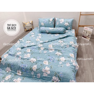 Bộ Drap Cotton Thắng Lợi chuẩn logo