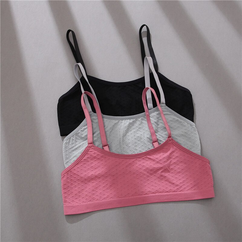 Áo ngực FINETOO B197 dệt jacquard mềm mại dáng ngắn không gọng size lớn S-2XL cho nữ