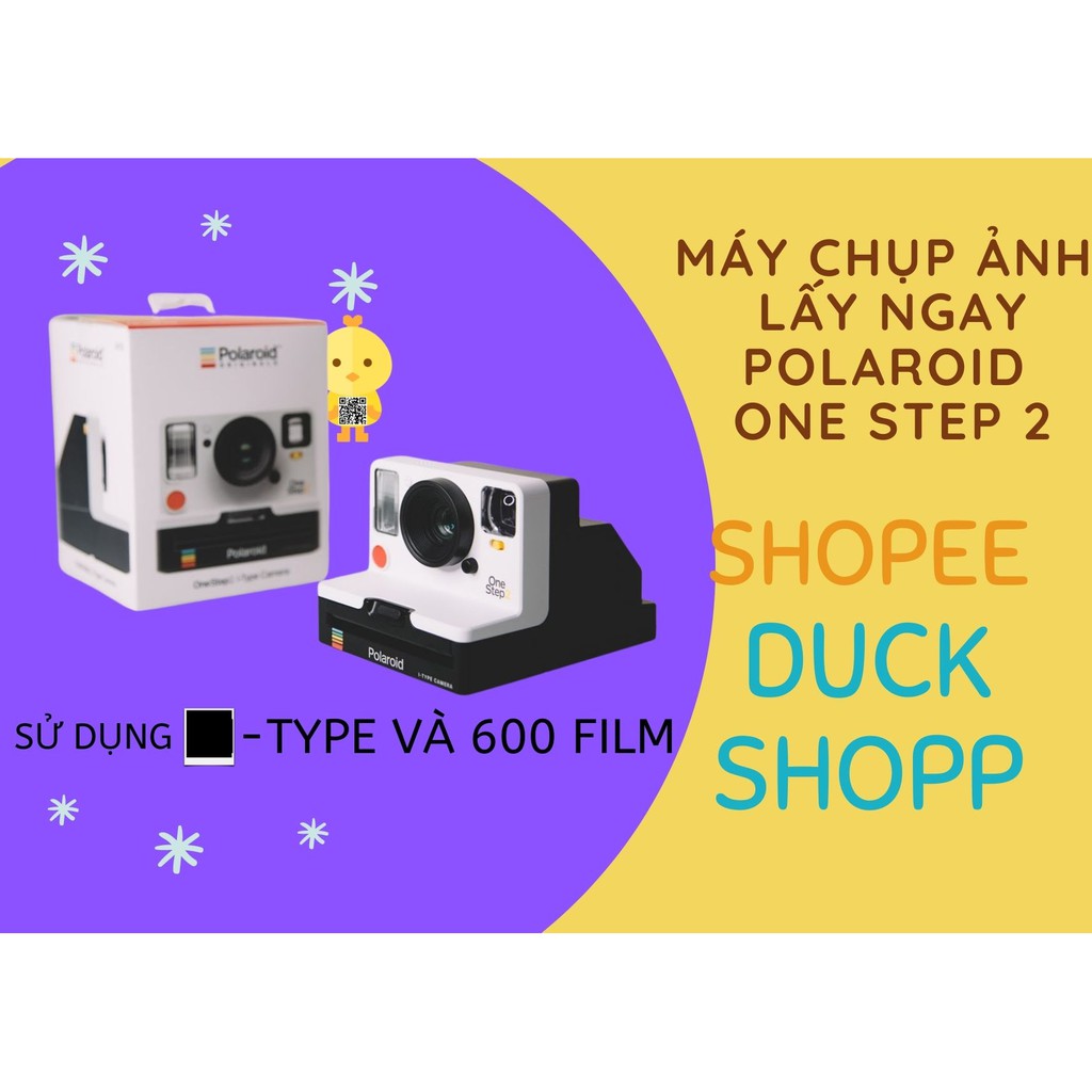 Polaroid one step+ Camera - Máy chụp ảnh lấy ngay