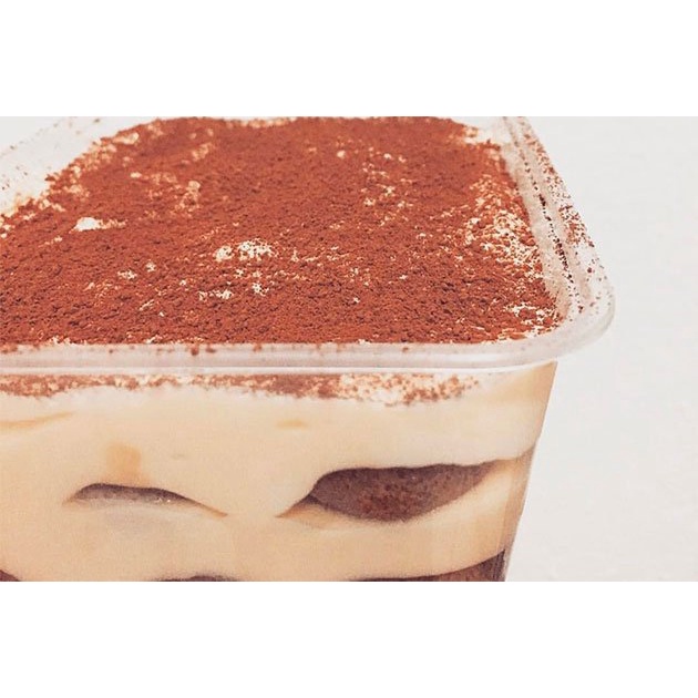 Sỉ 50 Hộp Nhựa Vuông Đựng Bánh Tiramisu/Mousse Kích Thước 10x10cm Hàng Cao Cấp