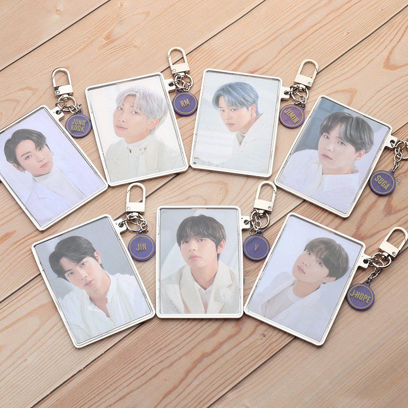 Photo Card Holder Keyring (Móc khóa đựng card BTS BBC)