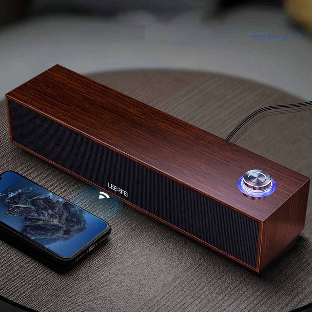Loa Bluetooth không dây E350M âm thanh vòm stereo siêu trầm hình chữ nhật cho máy tính