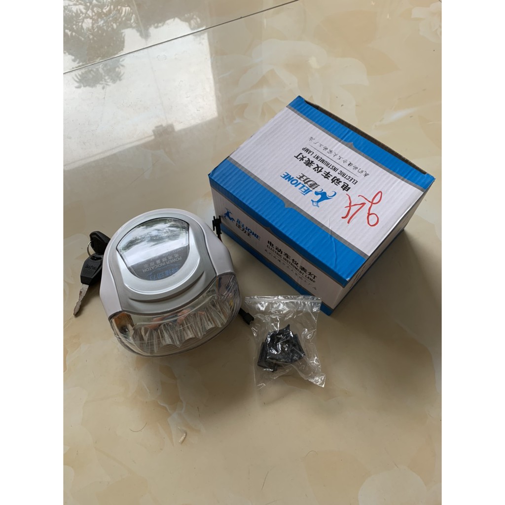 Đầu đèn xe đạp điện 24v loại xịn dùng cho xe đạp điện chế