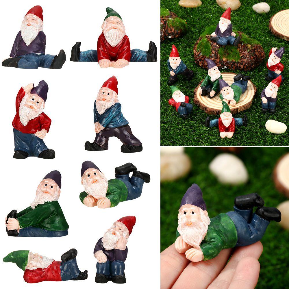 Mô Hình Gnomes Tập Yoga Trang Trí Sân Vườn