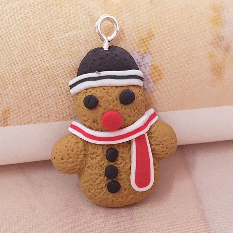 Arin Mặt Dây Chuyền Hình Người Tuyết / Bánh Gừng / Hươu Mini Mềm Mại