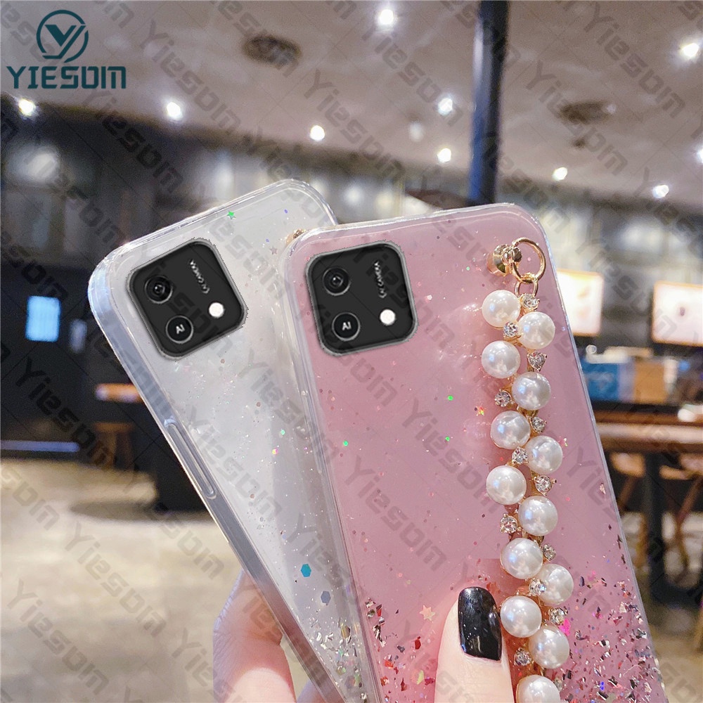 Túi Xách Thiết Kế Đơn Giản Thời Trang Cao Cấp ​Ốp Điện Thoại Silicon Kim Tuyến Cho OPPO A16K A16 A76 A96 A95 A74 4G A92 A52 A72 A91 A12 A5S A7 A11K A3S A59 A57 A39 F1S