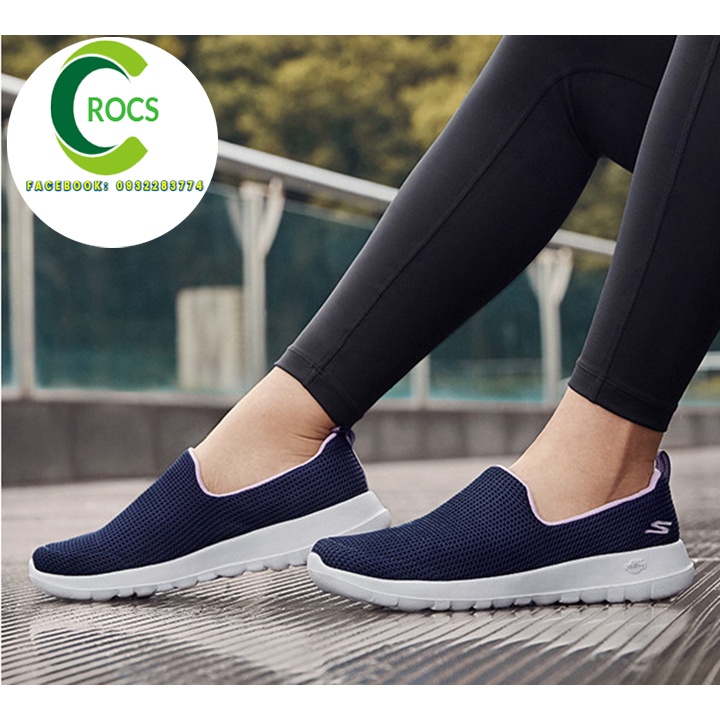 Giày chạy bộ Skechers Gowalk joy cho nữ màu Navy