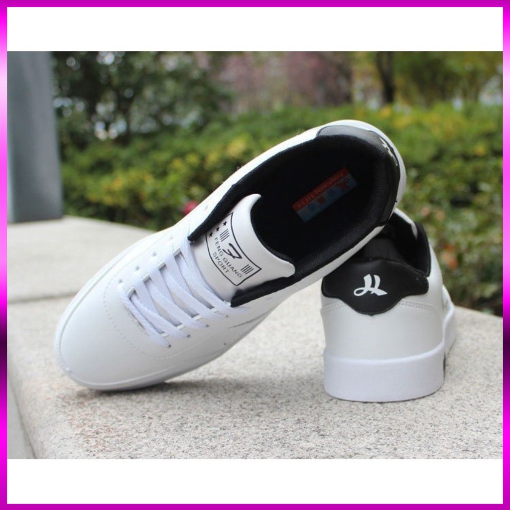 [Mã FAGREEN245 giảm tới 30K đơn 99K] Giày thể thao nam đế bệt có họa tiết lông vũ | BigBuy360 - bigbuy360.vn