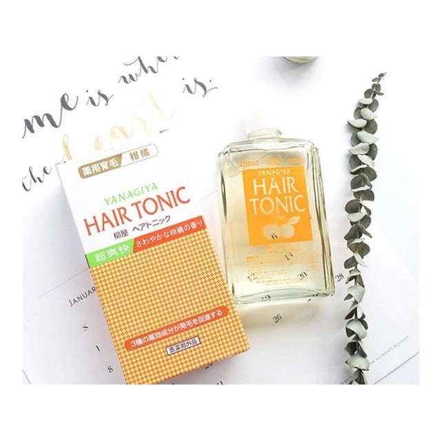 Tinh dầu bưởi dưỡng tóc Yanagiya Hair Tonic Citrus 240ML