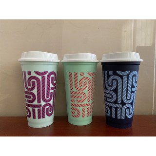 BILL US - Ly Starbucks reusable hot cup color changing phiên bản cây kẹo giáng sinh đổi màu khi dùng nước nóng